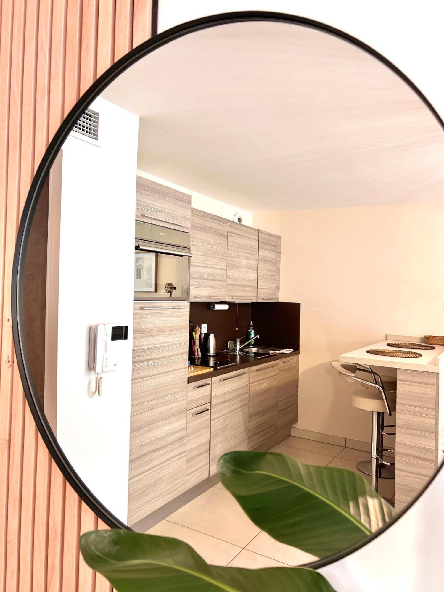 Studio Neuf - Portes De Monaco - Confort - Wifi - Clim Exterior photo